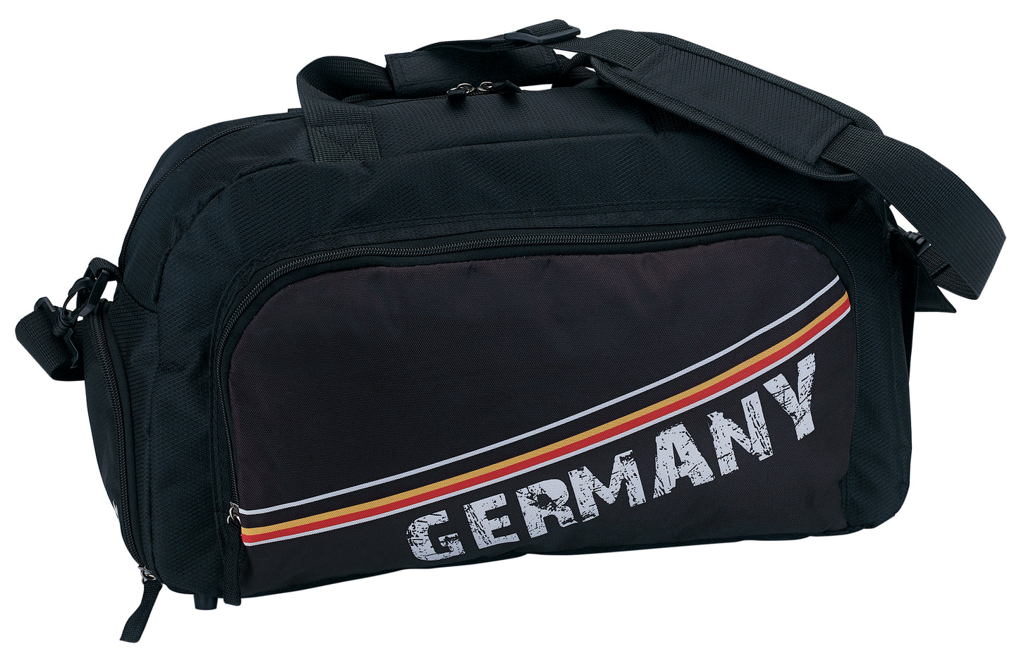 SPEAR® Sporttasche GERMANY mit Nassfach Organizer Freizeittasche Fan Deutschland schwarz Reise Accessoire