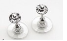 Ohrringe OHRSTECKER Kristall STEIN 6MM Damen Modeschmuck nickelfrei