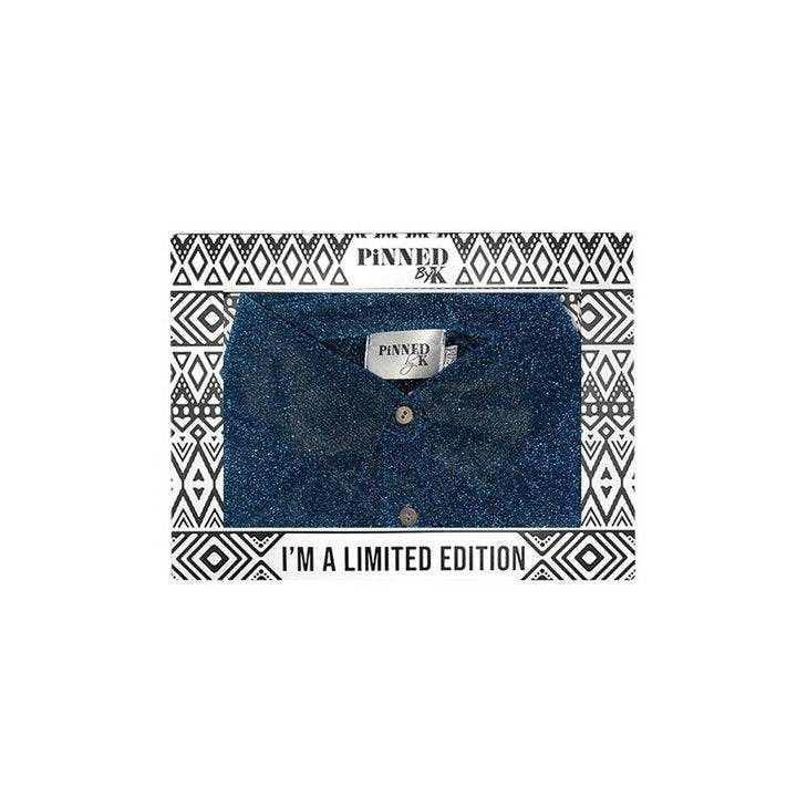 Geschenkpaket-Halsband mit Glitzer