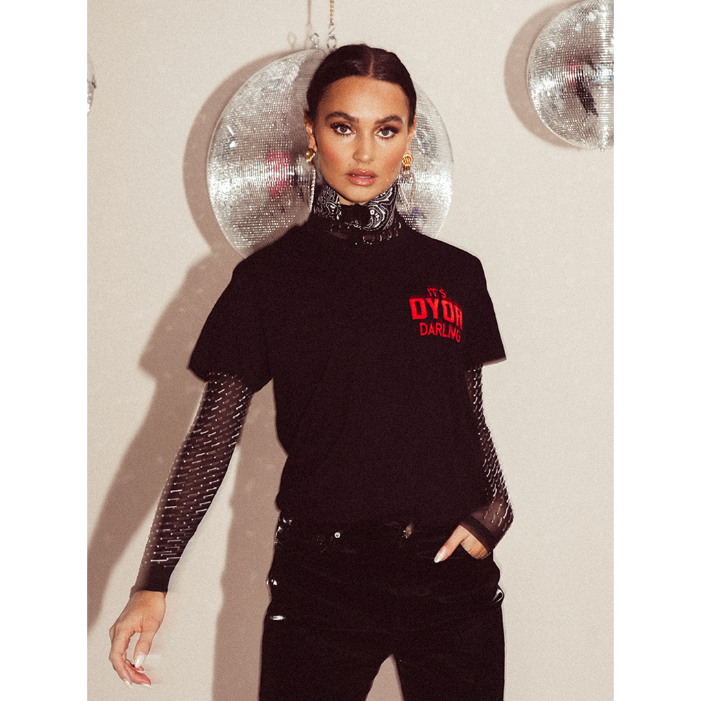 T-Shirt Dyor Darling Red Velvet Chest