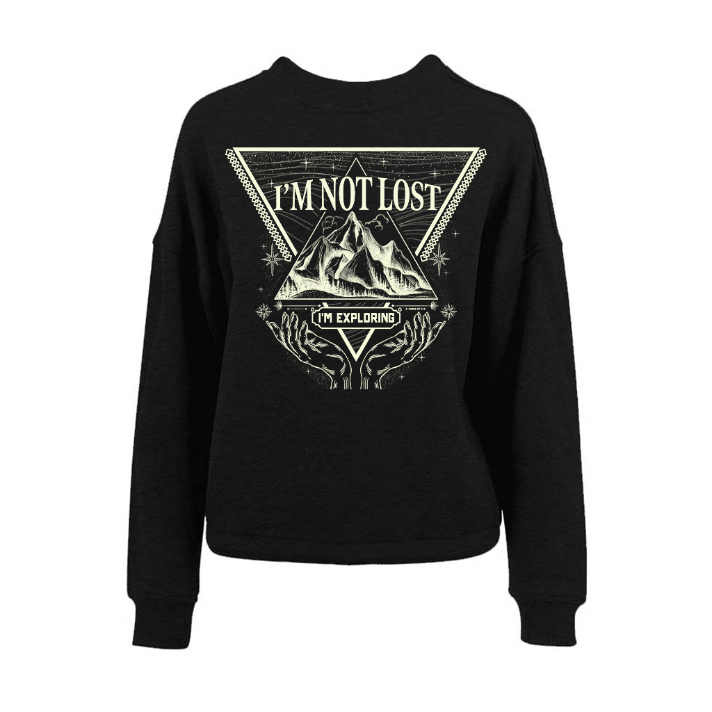 Limitierter Pullover „Exploring Back“.