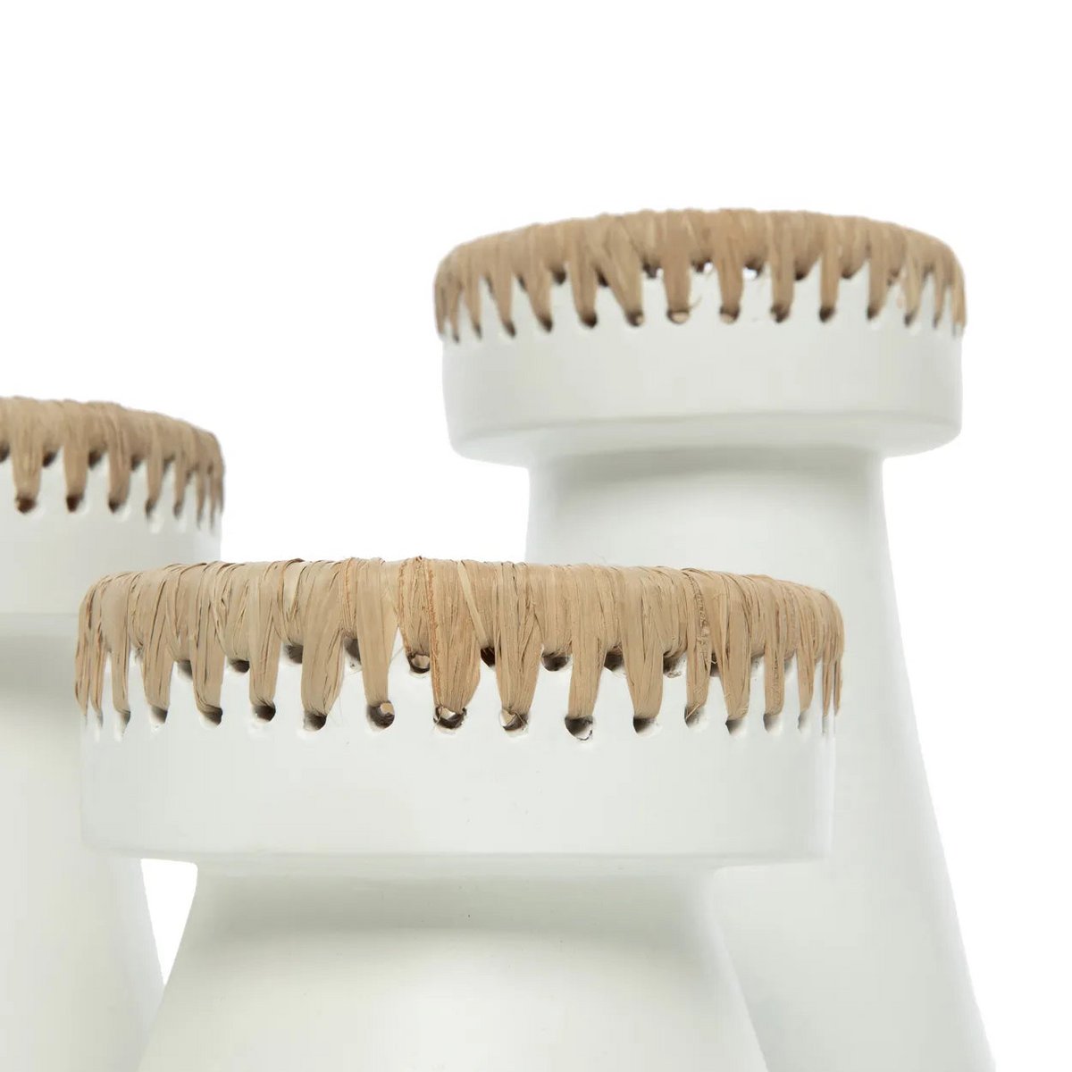 The Pretty Kerzenhalter - Weiß Natur - L