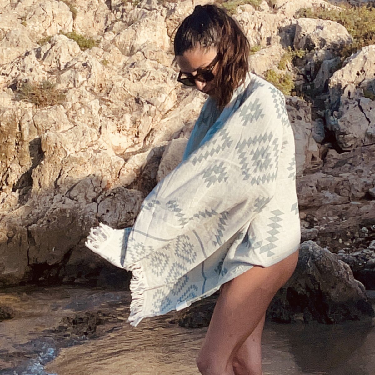 Kilim Pastel Towel