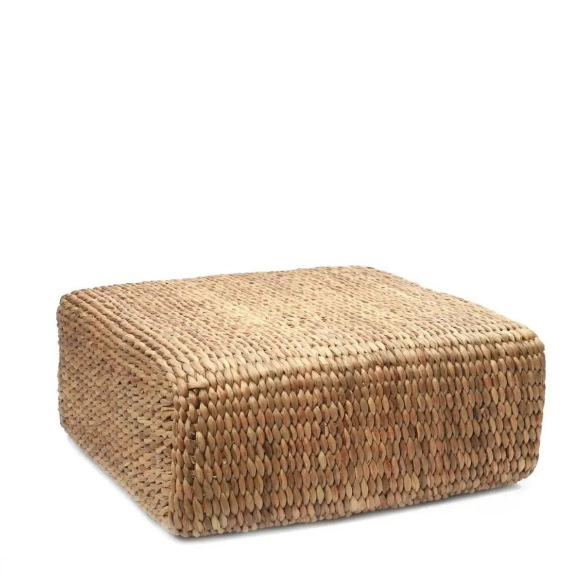 The Hyacinth Pouffe Square - Natur - M