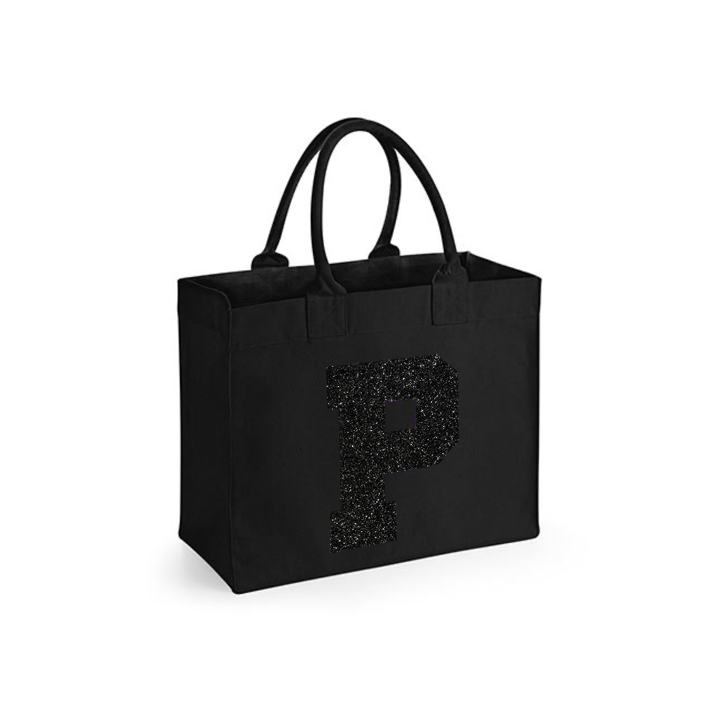 Tasche Quadrat Initiale P