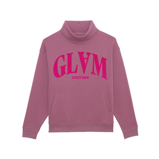 Limitierter Pullover Glam Pink Velvet