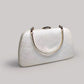 Hochzeits-Clutch mit Blattgold-Schnalle und Textur im Vintage-Stil
