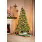 Nagoya Künstlicher Weihnachtsbaum mit warmweißer LED-Beleuchtung – H210 x Ø115 cm – Grün