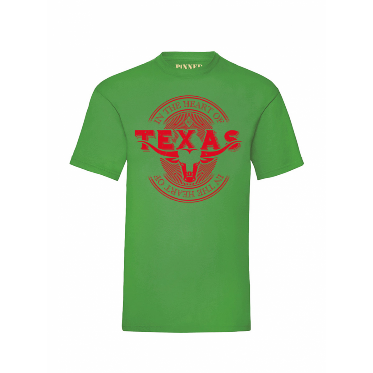 T-Shirt im Herzen von Texas-Rot