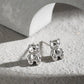 Süßes Teddybär-Schmuckset mit Ohrringen und Halskette