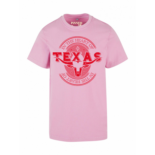 T-Shirt im Herzen von Texas-Rot