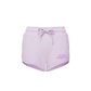 Jogger Short Retro Club Sportlich Flieder Glitzer