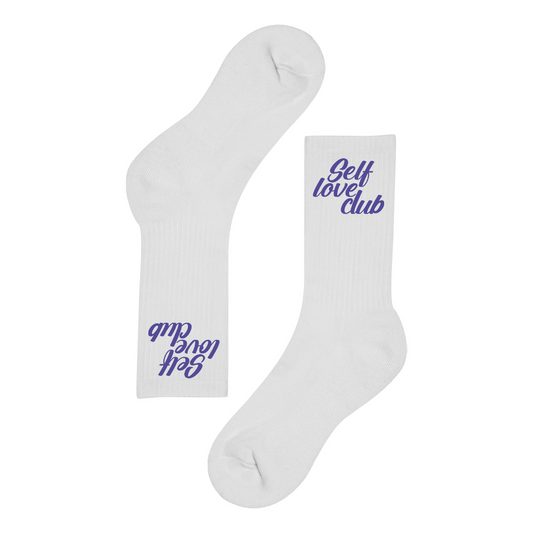 Socken Lila Self Love Club Sportive