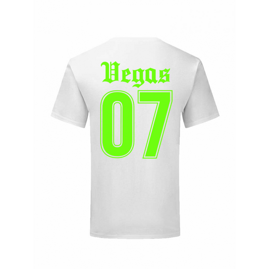 T-Shirt Neon Green Velvet Vegas 07 Back