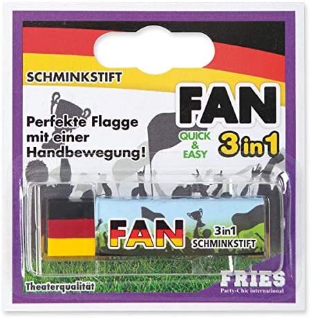 narrenwelt Fan Schminkstift Schminke Deutschland Karneval Fasching Accessoires