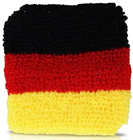 narrenwelt Fan - Armband elastisch Schweissband Fanarmband Fan Band Deutschland FAN - Artikel