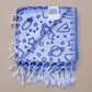 Doodle Blue Towel