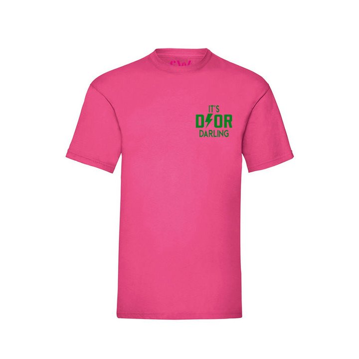 T-Shirt Dyor Darling Green Velvet Chest