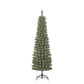 Charlton schmaler künstlicher Weihnachtsbaum - H215 x Ø56 cm - Grün