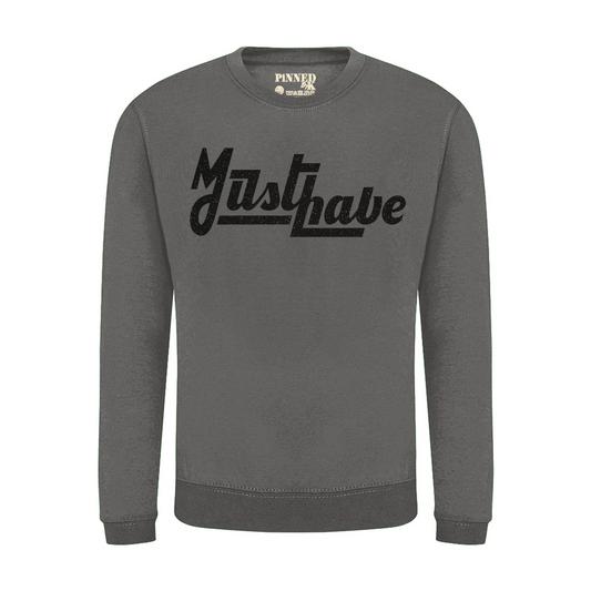 Pullover Musthave Glitzer Schwarz