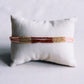 Quadruple Miyuki -Armband - Bordeaux/Lnude/Goldplattierter