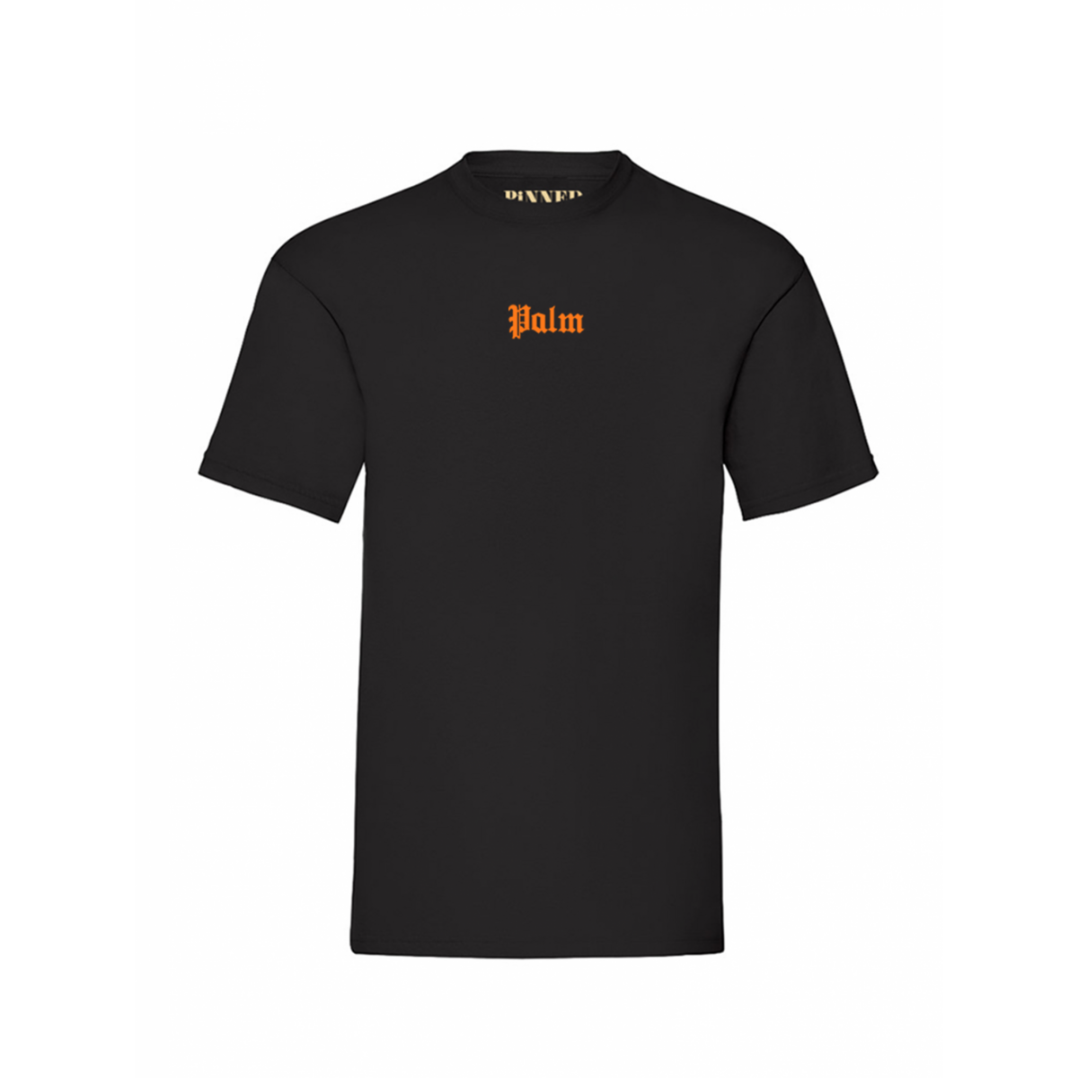 Palmorangefarbenes Samt-T-Shirt