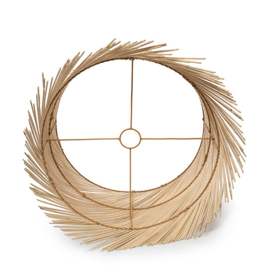 Der Rattan-Tischlampenschirm - Natur