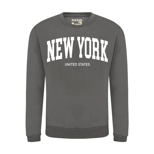 Pullover New York Weiß