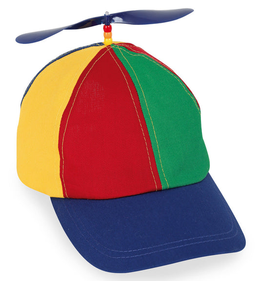 narrenwelt Basecap Propeller Hut Cap Mütze bunt variable Größe 55-58 cm