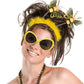 narrenwelt Brille Biene Brille Bienen gelb Sonnenbrille Käfer Tier Fasching Kostüm Accessoires
