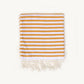Striped Hand/Baby Towel Yellow - 45 x 100 cm