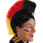 narrenwelt FAN Perücke "IROKESE FAN" Perücke in schwarz/rot/gold FAN-Artikel