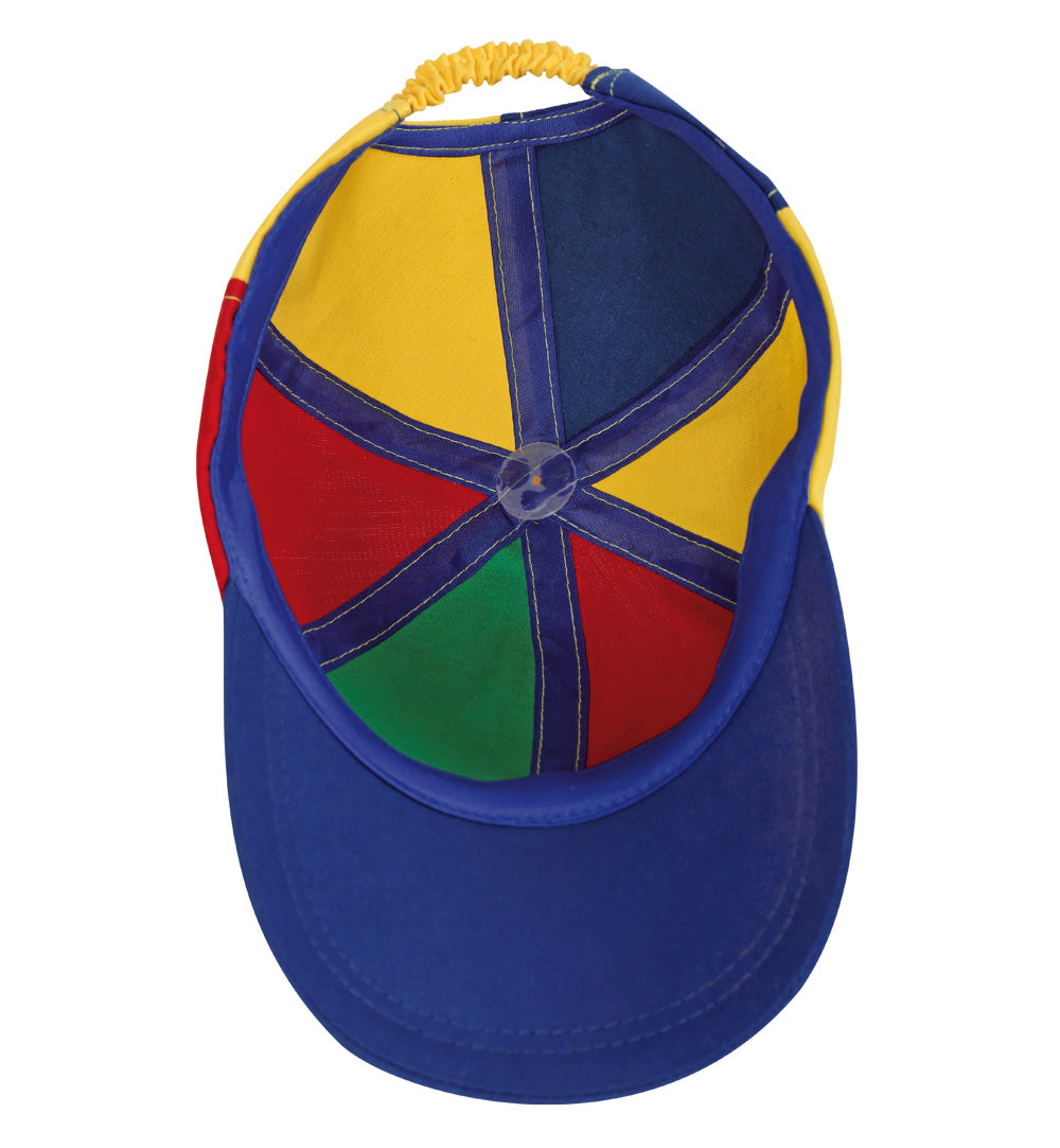 narrenwelt Basecap Propeller Hut Cap Mütze bunt variable Größe 55-58 cm