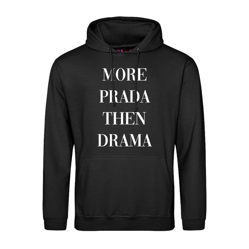 Kapuzenpullover Weiß Mehr Prada als Drama