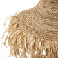 Raffia-Lampe | Lampenschirm RUMBAI