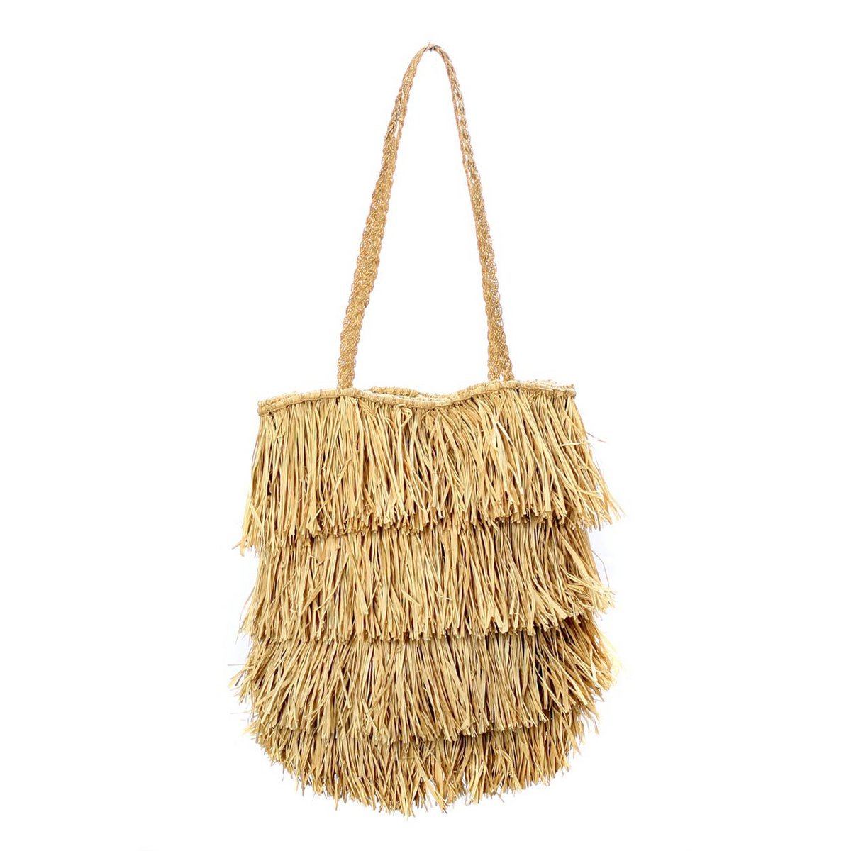 Die Raffia Bahamas Tote - Natürlich