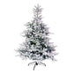 Grimshaw Künstlicher Weihnachtsbaum – H185 x Ø132 cm – Grün gefrostet