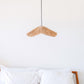 Boho Lampenschirm – Große Raffia-Deckenleuchte – Natürliche Pendelleuchte – Handgefertigte Deckenlampe aus Raffia TAMPAH (Ø 53 cm)