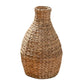 Geflochtene Boho Vase DAYANA natur aus Wasserhyazinthe