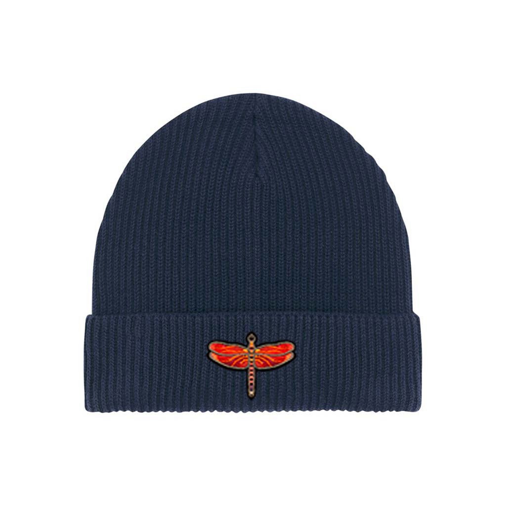 Beanie Orange Libelle