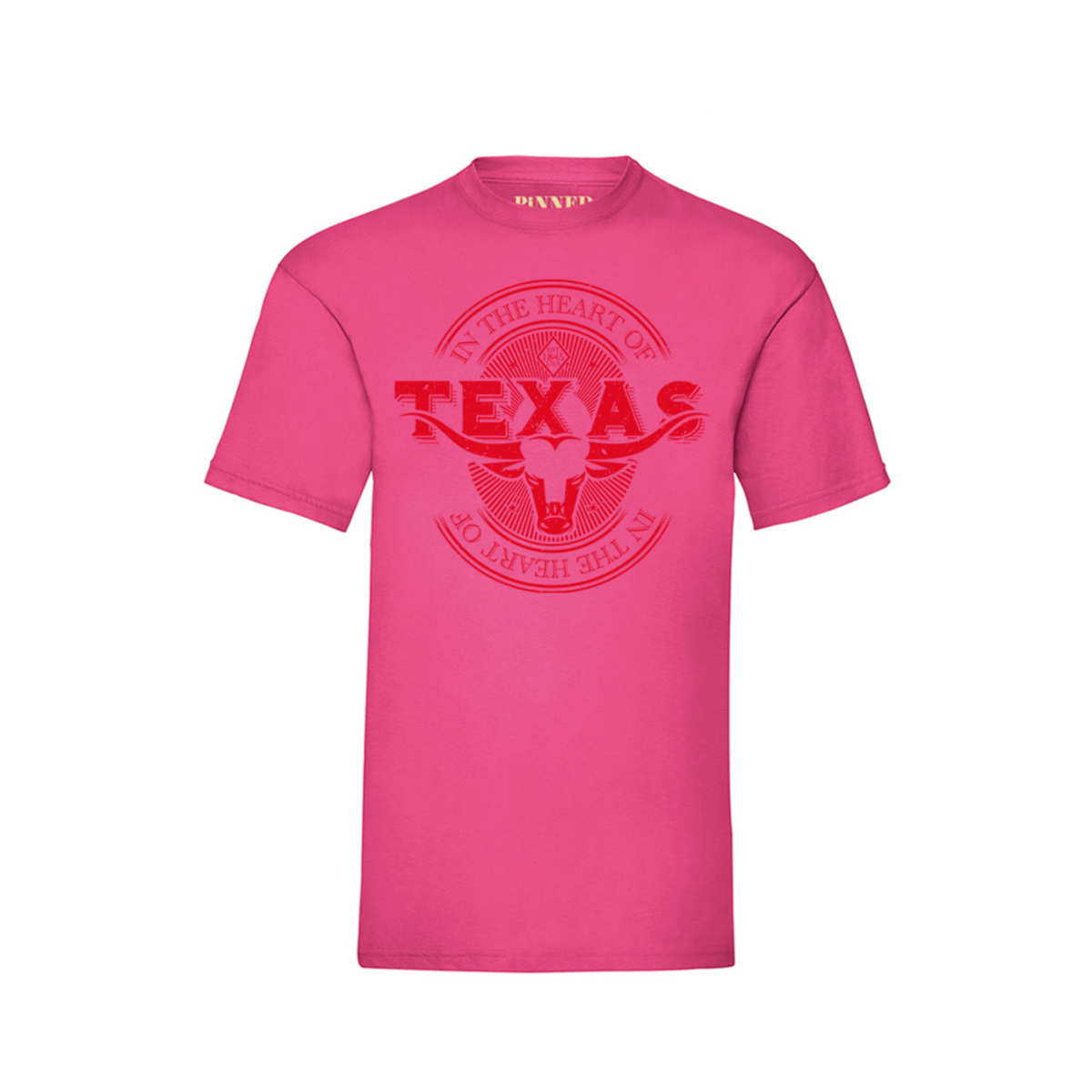 T-Shirt im Herzen von Texas-Rot