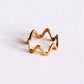 Wellenring Damen Mode Accessoire Schmuck Edelstahl