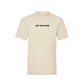 T-Shirt „Not Your Babe“, schwarze Vorderseite