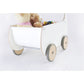 Puppenwagen 'Mette', weiß