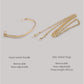 Hochzeits-Clutch mit Blattgold-Schnalle und Textur im Vintage-Stil