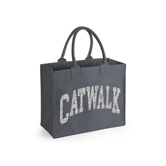 Tasche Square Catwalk Glitter Silber