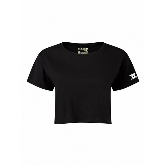 Sport Crop Top Basic PBK Weiß