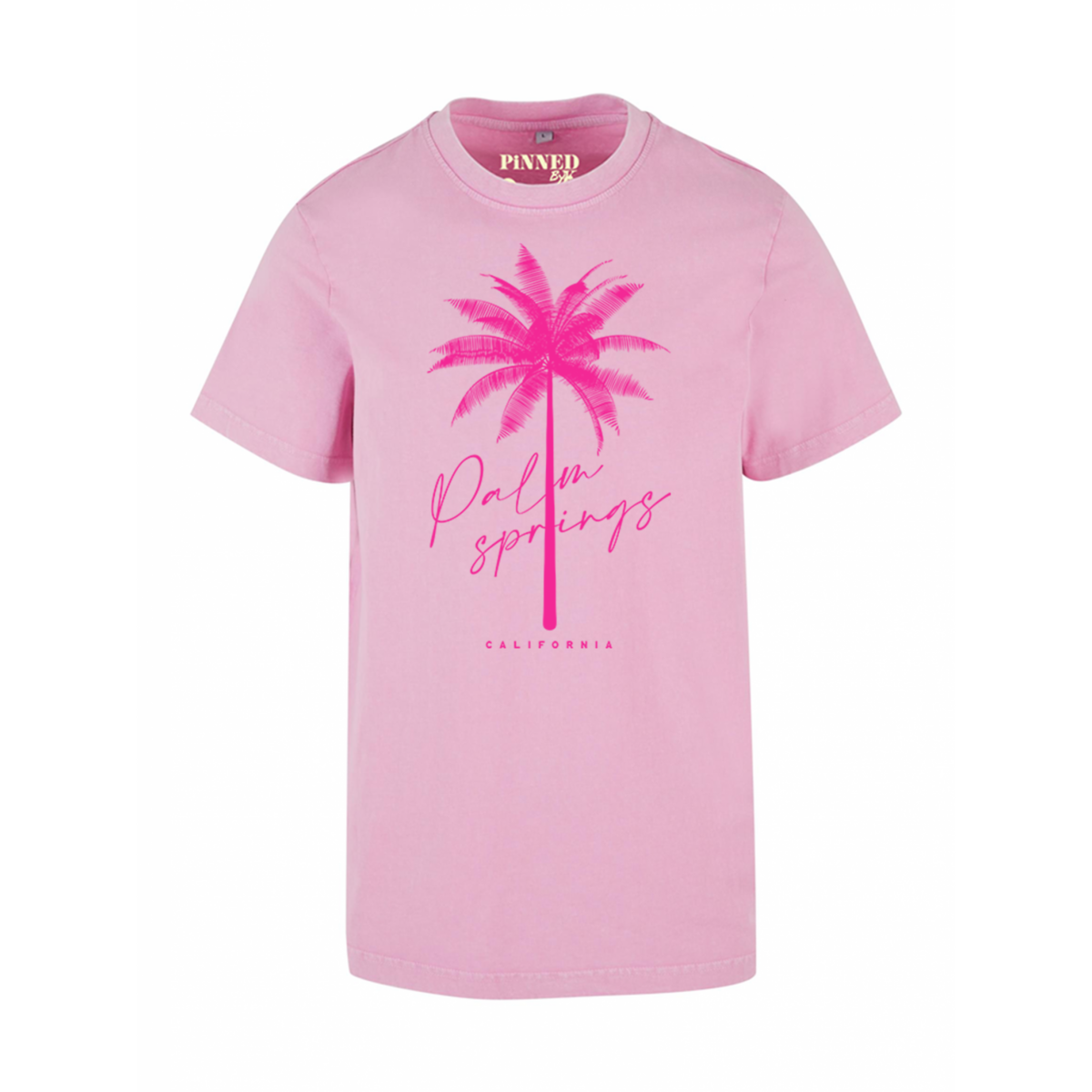 T-Shirt Palm Springs Neon Pink