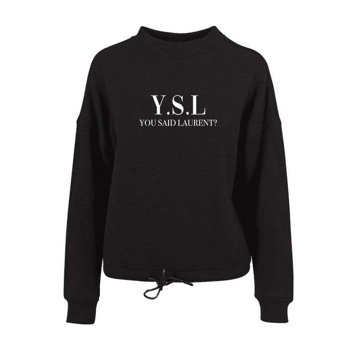 Limitierter Pullover Yves Said Laurent Lounge White