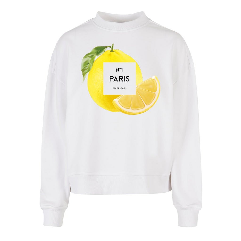 Limitierter Pullover Boxy N1 Paris Lemon